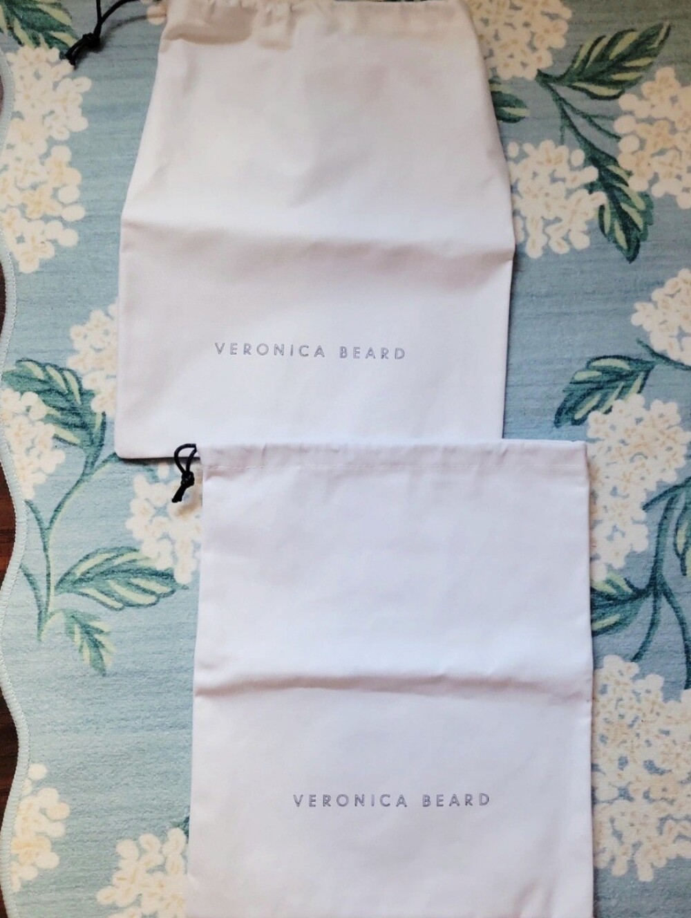 Veronica Beard Shoe Dust Bags Set Of 2